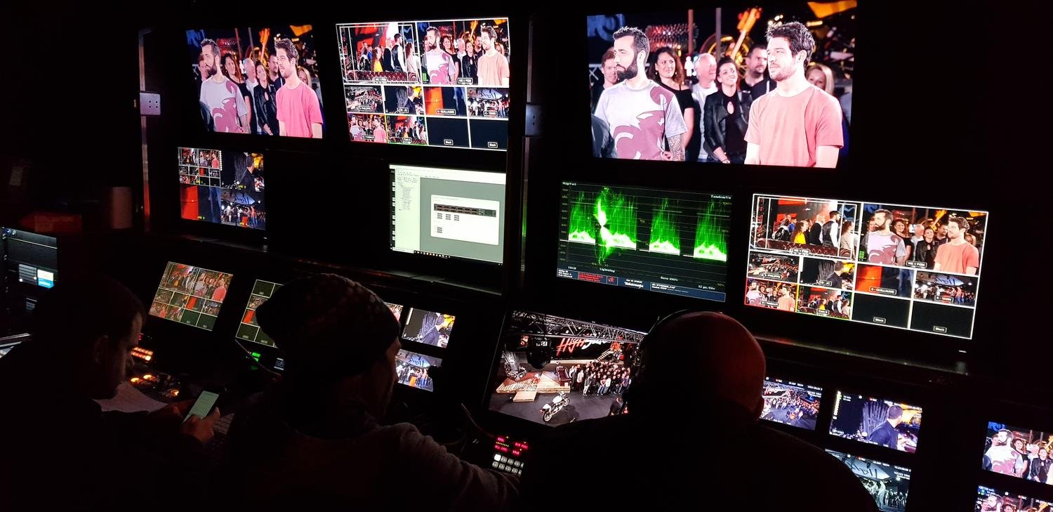 Régie multicaméra pendant un enregistrement
